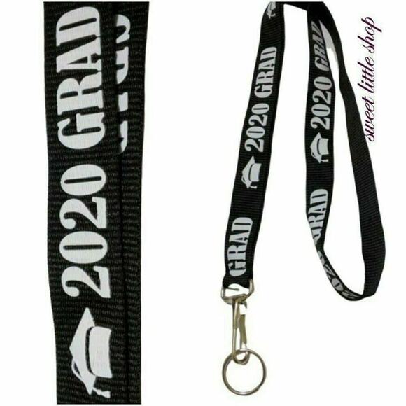 4/$20 2020 Lanyard Keychain Senior Class Graduation Neck Strap for ID Keys Badge - Picture 1 of 1